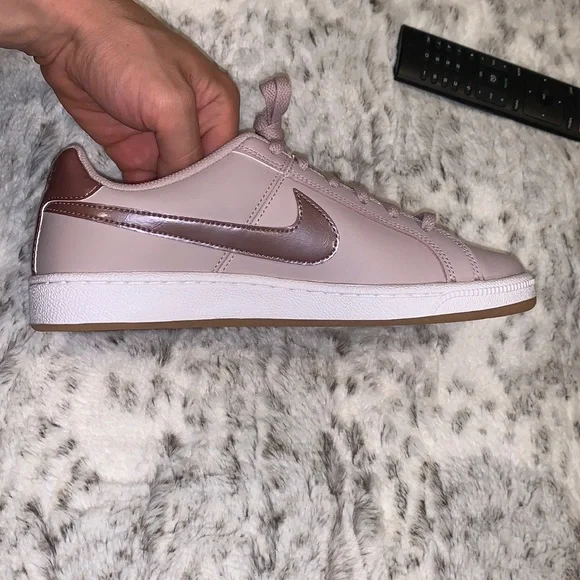 Womens Nike COURT ROYALE Rose Smokey Mauve Gum - Picture 12 of 16
